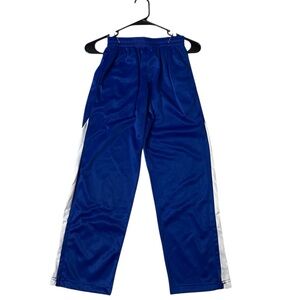 Brand New Blue Track Pants with White Stripes